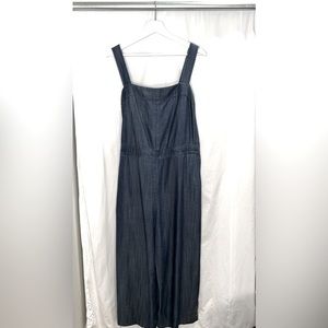 CLUB MONACO Tove Wide-Leg, Denim Jumpsuit